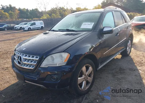 2010 Mercedes-Benz Ml 350 4Matic z USA, uszkodzony, nr VIN 4JGBB8GBXAA585802